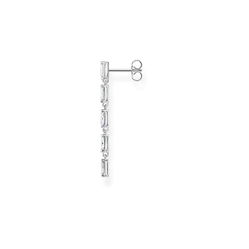 Thomas Sabo Single Earring 925 Sterling Silver H2184, Sterling Silver,