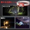 SUNREI StarRay480 サンレイ LED ヘッドライト Li-ion充電式 単4乾電池 480ルーメン 感知センサー搭載 アウトドア