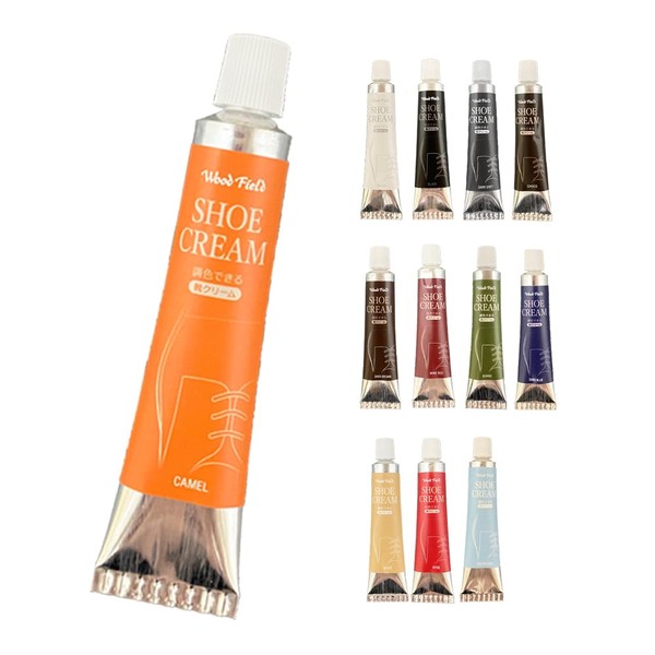 Woodfield Tonable Shoe Cream, Brush, Terrenp, Ready to Use 3-Piece