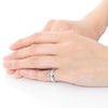 LocoMocoAloha Hawaiian Jewelry Ring, Pinky Ring, Toe Ring, Black, Enamel