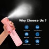 Portable Refillable Spray Bottle, Ergononic Design Atomizer with Continuous Spray