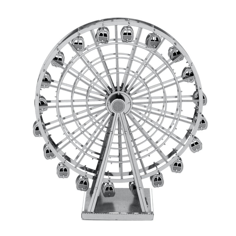 Metal Works Ferris Wheel 3D Cut Model