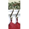 Haute Decor Stocking Scrolls Stocking Hanger - 2 Pack -