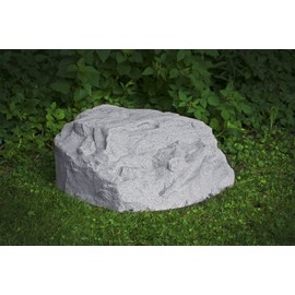 Emsco Group 2271 Landscape Rock – Low Profile Boulder – Lighwieght, Granite