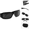 welsberg Pinhole Perforated Glasses for Eye Training and Visual Quality