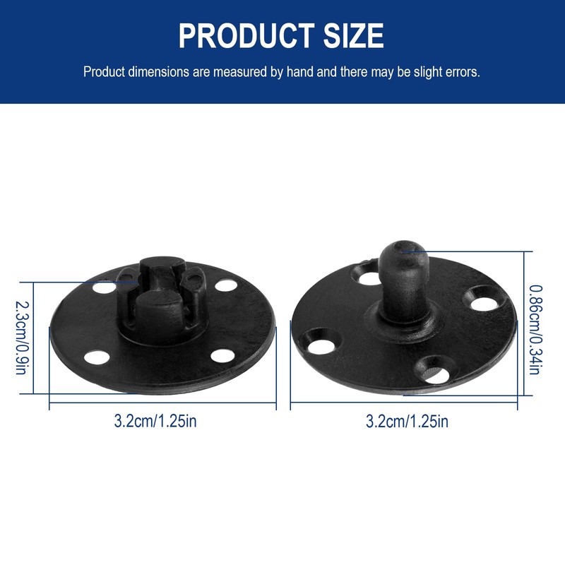 25Pcs BeauClip Fasteners for Panels, Panel Mounting Clips Ship Panel