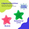 Better Sour Guava Calamnsi Lime Gummy Stars Candy - 10