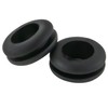 SeKi Rubber grommet assortment, 180 pieces, 8 different dimensions, electrical
