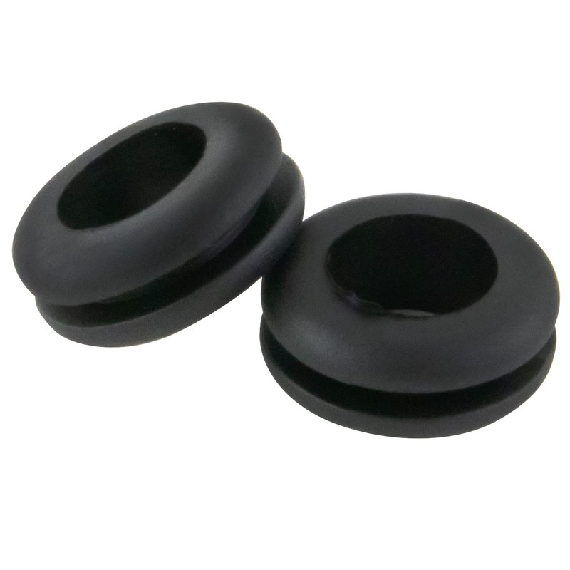 SeKi Rubber grommet assortment, 180 pieces, 8 different dimensions, electrical