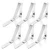 Kalevel Picnic Tablecloth Clips Extra Large Metal Clips Holder Table