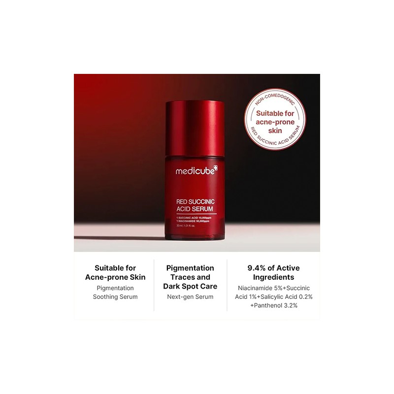 MEDICUBE [MEDICUBE]Red Succinic Acid Serum 30ml