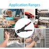 Wire Rope Crimper Carbon Steel Hand Cable Crimping Plier 0.1-2.2mm