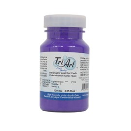 Tri-Art High Viscosity Paint, 120ml, Ultramarine Violet R.S.