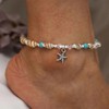 Iaceble Boho Starfish Shell Anklet Bracelet Cowrie Shell Anklets Foot