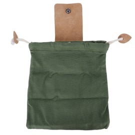 Canvas Garden Fruit Picking Bag Outdoor Camping Storage Bag Waist Hanging Tool PouchGreen