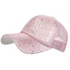One Limitation CP293 Glitter, Mesh, Casual Cap, Hat, Outdoor, Fashionable,