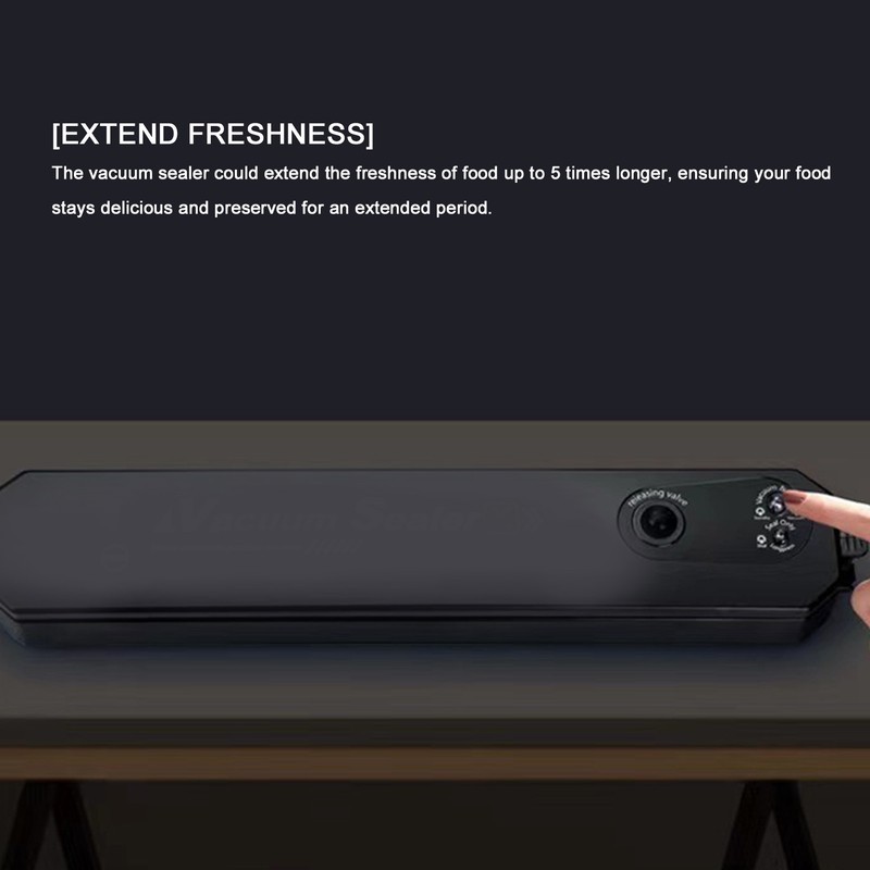 Vacuum Sealer 90W Sensitive Touch Button Automatic Vacuum Food Sealing