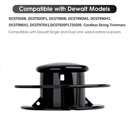 THTEN DWO1DT980 N508388 Replacement Spool Line Compatible with Dewalt DCST920B,DCST920P1,DCST990B,DCST990M1,DCST990H1,DCST990X1,DCST970X1 Cordless String Trimmer