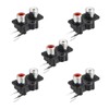 5X RCA Connectors Coaxial Connector Composite Video Connector