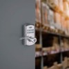 Kwikset SmartCode 955 Pembroke Light Commercial 10-Button Keypad Electronic Lever,