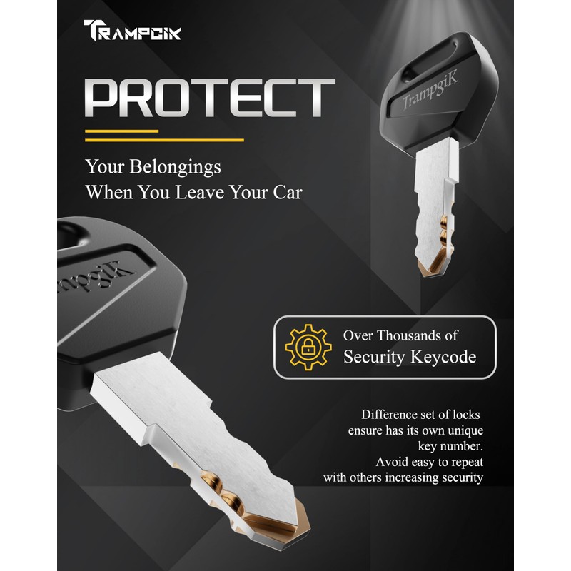TrampgiK RV Door Lock,1 Camper Door Lock with Storage Locks