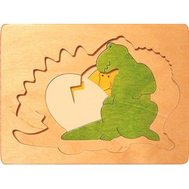 George Luck Dinosaur Triple Puzzle
