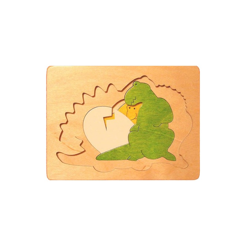 George Luck Dinosaur Triple Puzzle