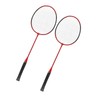 LEIJIAER Badminton Racket Offensive Iron Alloy Lightweight Comfortable Grip Sports