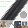 36"x100ft Windows Screen Mesh, Black Fiberglass Screen Roll, Durable Screen