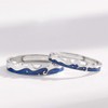 083 Base Pair Ring Set of 2 Free Size 925