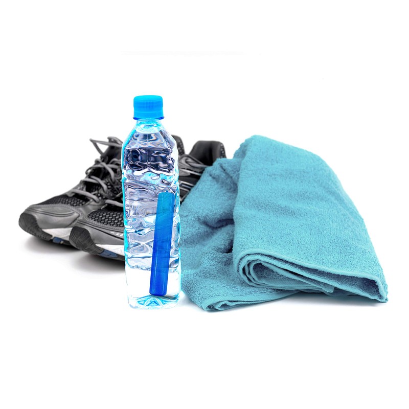 10 Reusable Ice Cube Sticks Freezable Water Bottle Cooling Rods