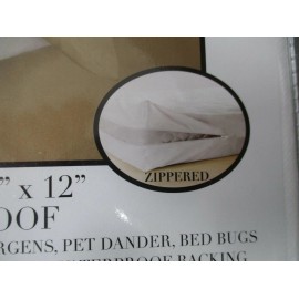 THE BETTER HOME GROUP INC, Better Home Zippered FABRIC Mattress Cover Waterproof Bug Free KING SIZE New !!