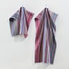 REDBEST Bath Towel Pack of 3 Stripes Colourful Size 70