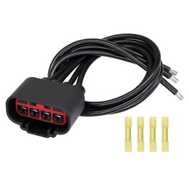 LoloWheat HVAC Blower Motor Resistor Connector Wire Harness Pigtail, AC Fan Blower Wire Assembly Fit for Ford Expedition 2010-2017/F-150 2010-2014/Lincoln Navigator 2011-2017 Replace # WPT688