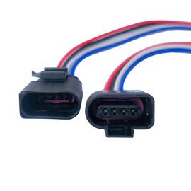 Bxoxlmm 1J0973704 1J0973804 4 Pin Wiring Plug Pigtail Connector 1J0 973 704