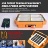 100w Solar Panel LED Flood Light Portable Outdoor LED Reflector