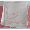 50 Napkins Flowers 40 x 40 cm Fabric-Like Airlaid Elegantia,