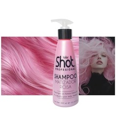 Kolor Shot Shampoo Matizador Rosa Efectos Tonos Rosas Color Fantasía Prolonga los tonos por más tiempo
