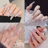 Chisafly Nail Parts, Stone, Nail Stone, Square, Gems, Crystal, Large,