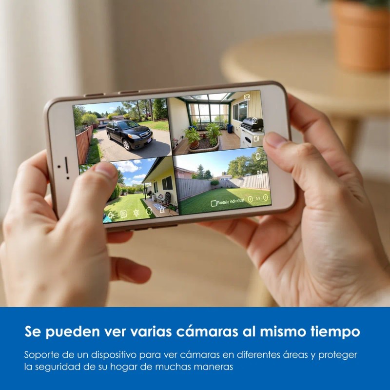 360 ° Cámara De Vigilancia De Seguridad Al Aire Libre