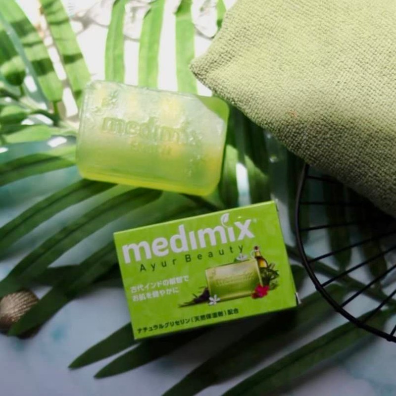 medimix Medimix Aroma Soap, Fresh Green, 5 Pieces, 4.4 oz