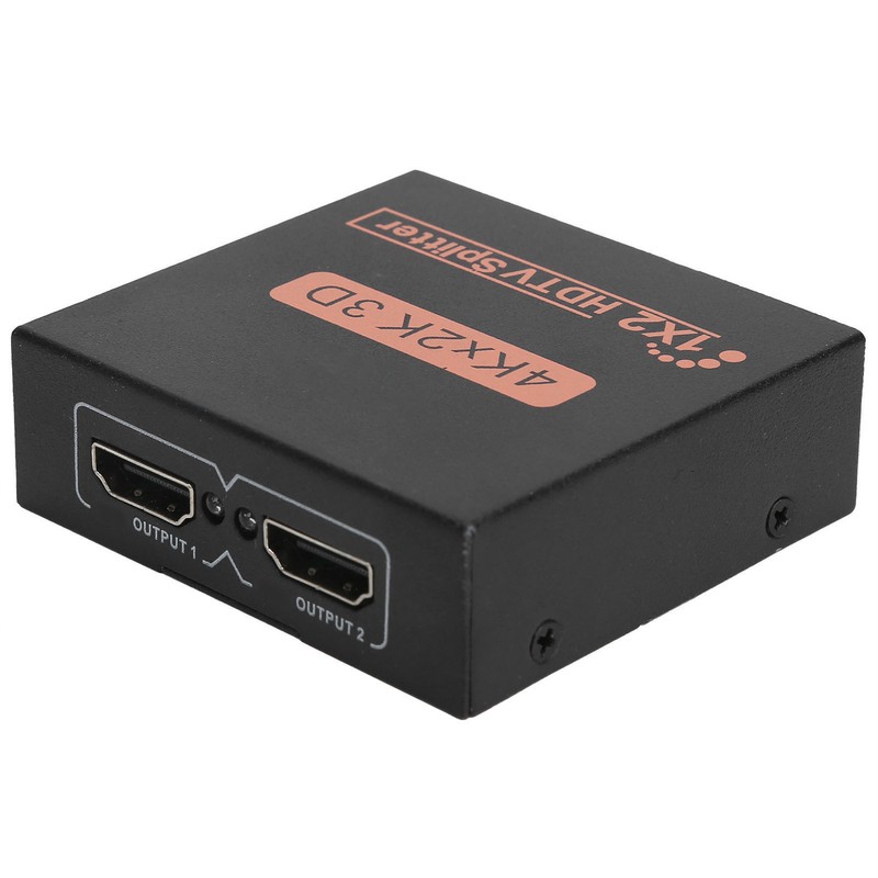 High Definition Multimedia Interface Splitter 4Kx2K 1‑In 2‑Out Computer Accessories