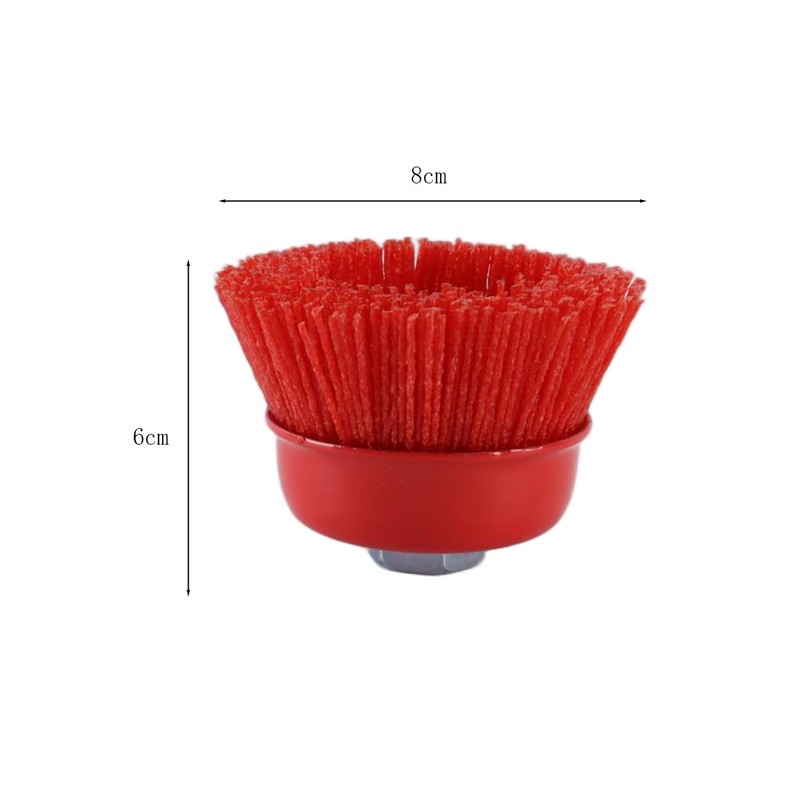DUZEPA Cup Brush Angle Grinder, 2 Pcs Ball Head Grinder,