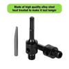 BETTERI 2Pcs Core Drill Bit Adapter with 11.81" Centering Drill