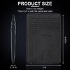 Hoewina Wallet for Men, Credit Card Holder, Slim Minimalist Wallet,