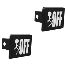 GLEAVI 2pcs Tow Hitch Cover Trailer Hitch Protector Cap Easy Installation for Trucks and Trailers Stylish and Secure Tow Accessory