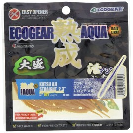Ecogear J01 Aged Aqua, Active Asiatic Straight, 2.3 inches (2.3 cm), Krill