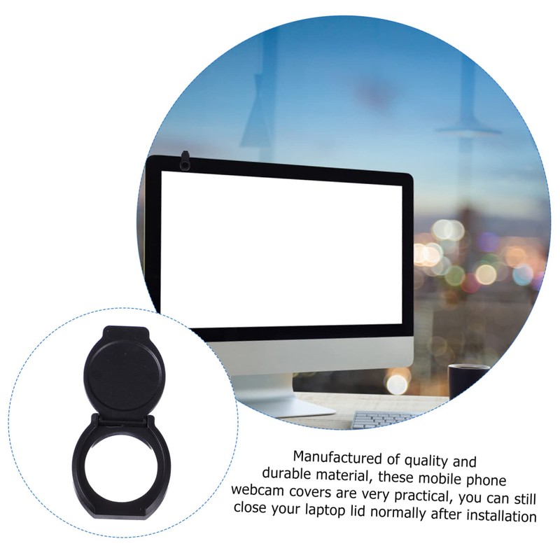 COHEALI 5pcs Webcam Cover Antispy Camera Cover for Phones Laptops