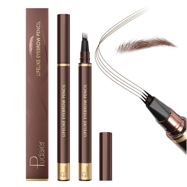 Espoce Espoce 2 Pack Eyebrow Pen, Waterproof Microblading Eyebrow Pencil,