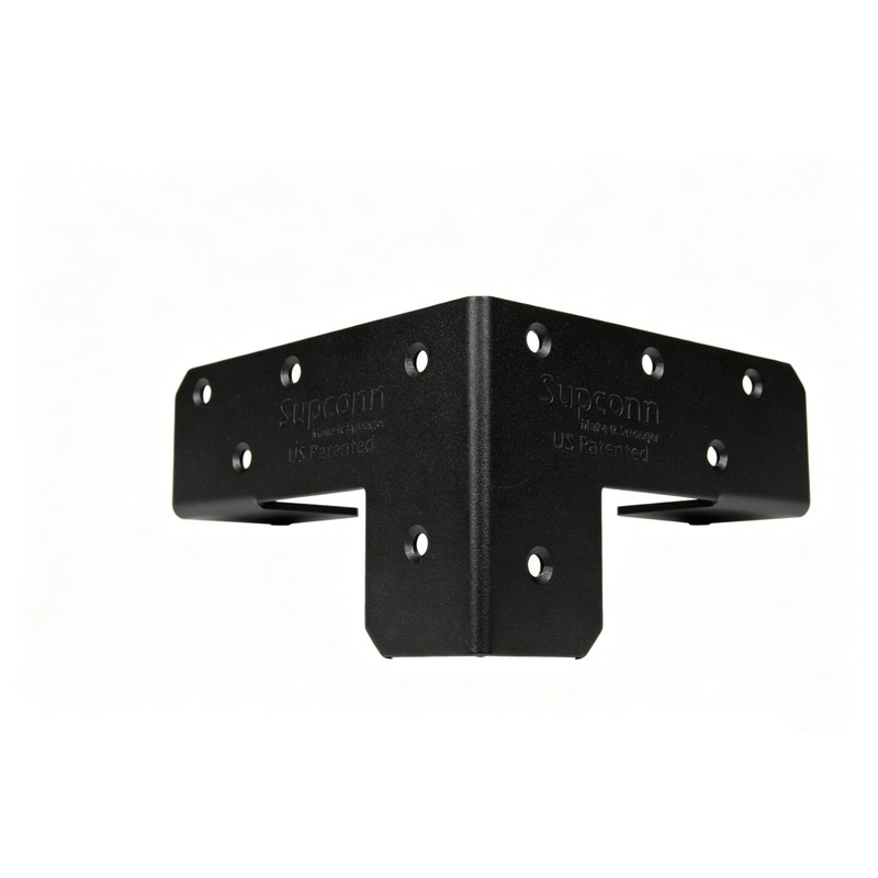 SupConn Upgraded 2x4 Galvanized Workbench Corner Brackets Kit,8pcs